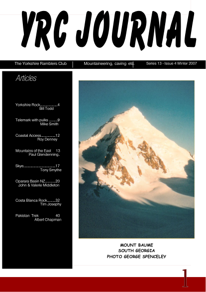 YRCJ 2007; 13(4) cover